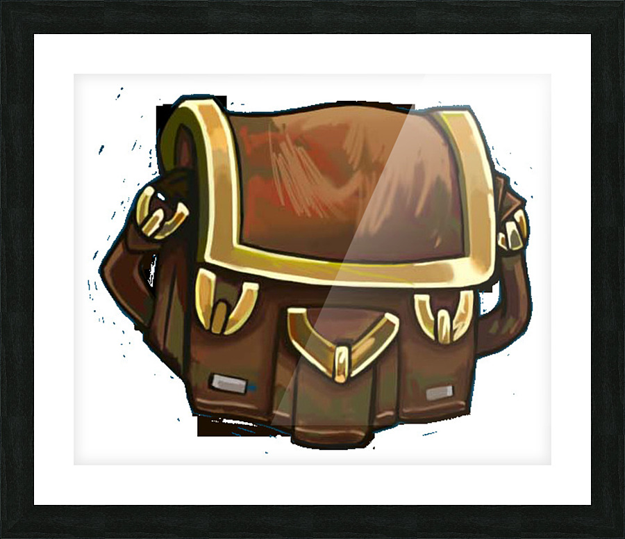 Brown Bag Picture Frame print