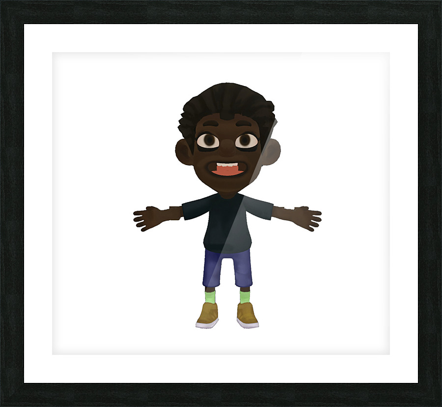 Boy Picture Frame print