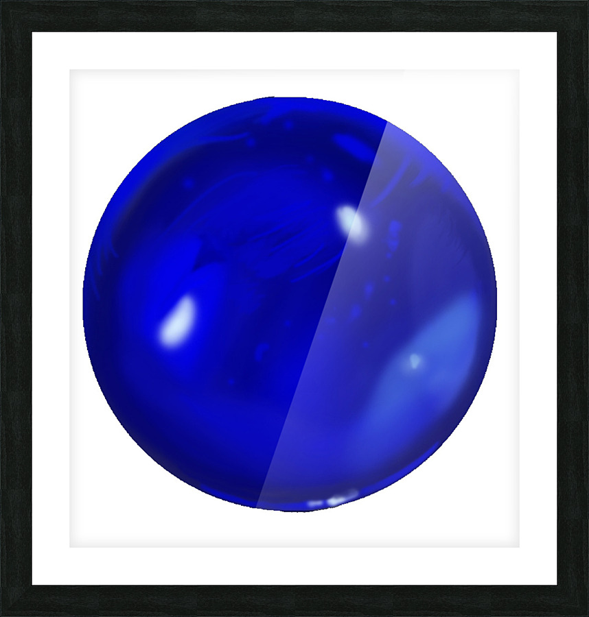 BlueOrb Picture Frame print
