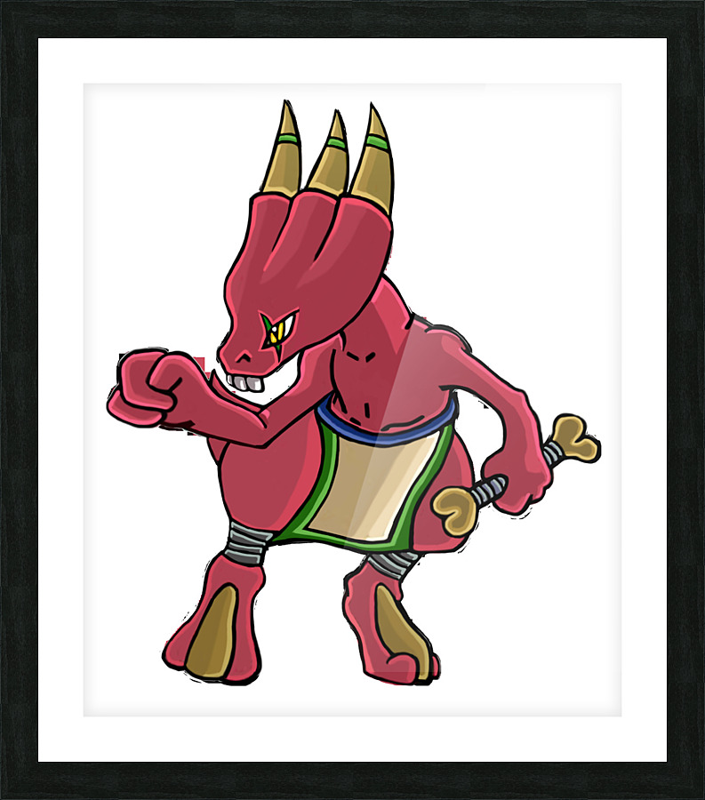 Bonegar Picture Frame print