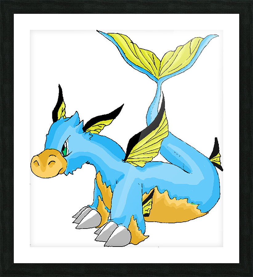 Drago Picture Frame print