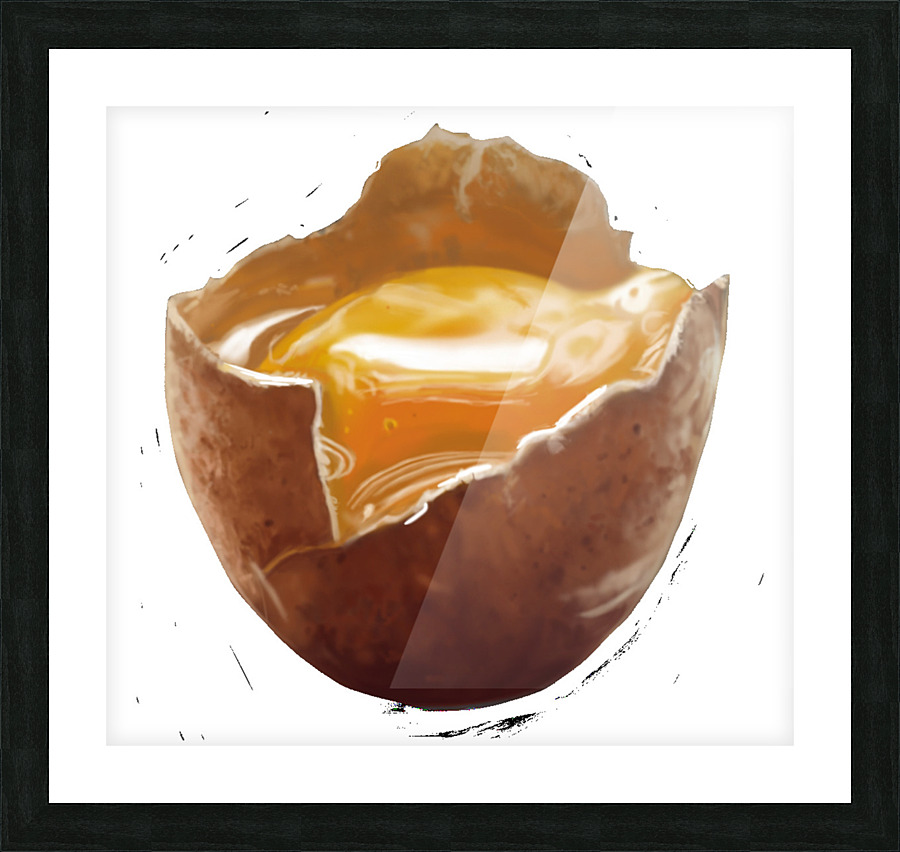 Egg Picture Frame print