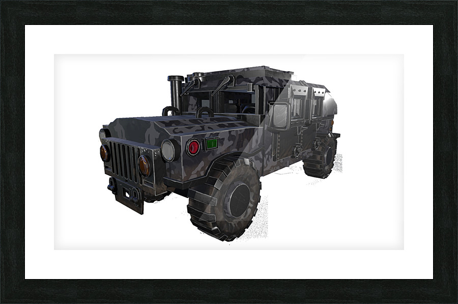 HummerVee Picture Frame print