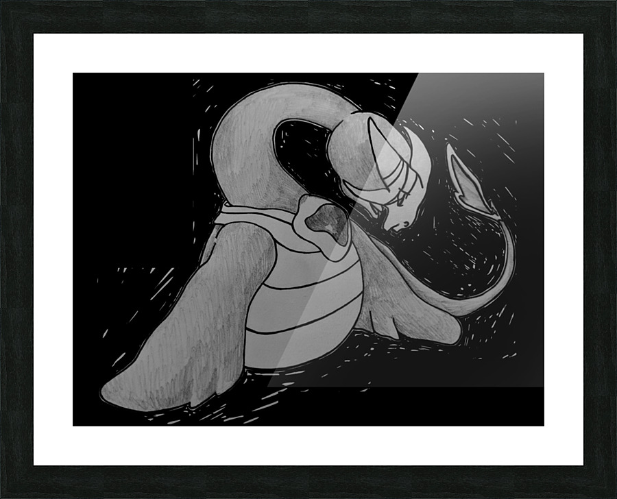 Ghoulaba Picture Frame print