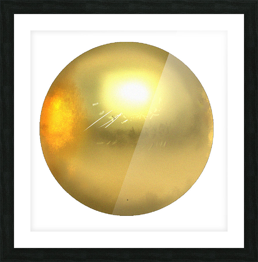 GoldMaterial Picture Frame print