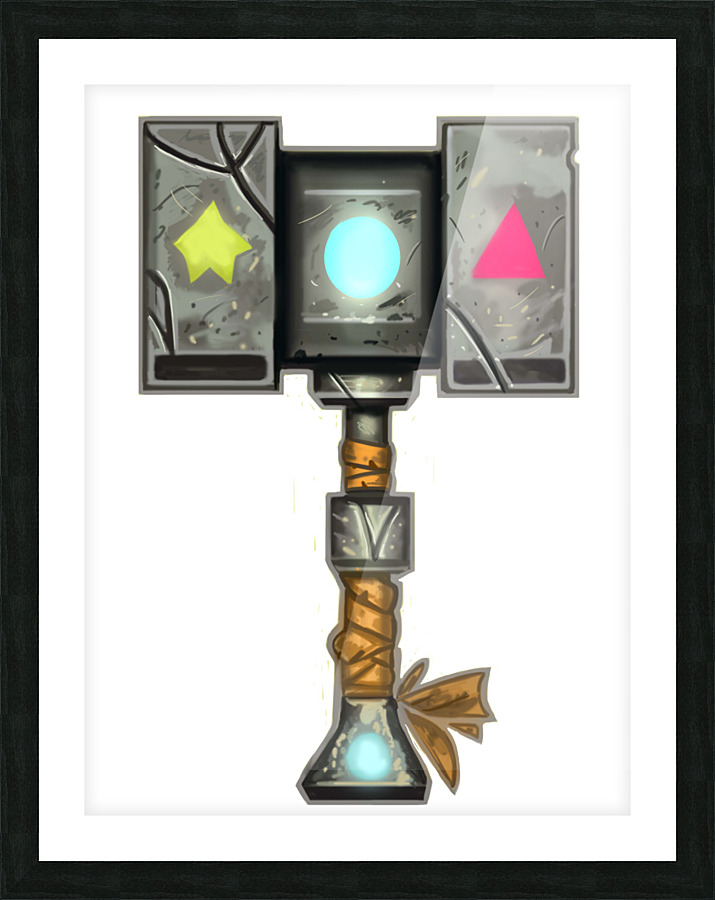 JohnsonKelly HammerConcept Picture Frame print