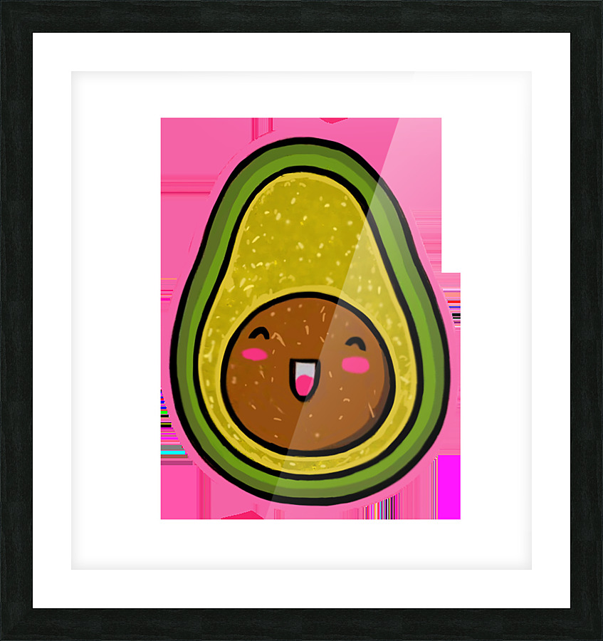 Kiwi Picture Frame print
