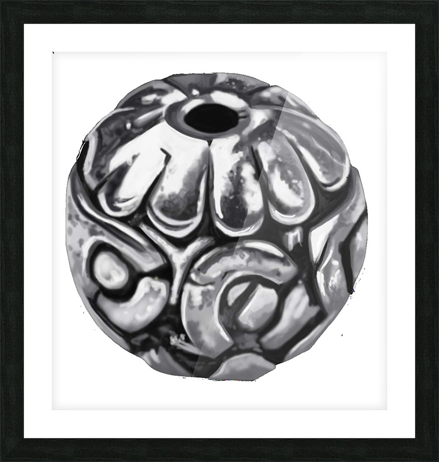 MetalPiece Picture Frame print