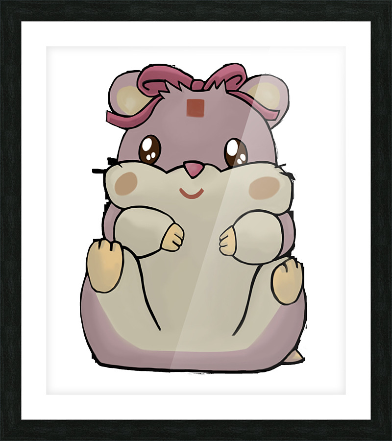 PurpleHamster Picture Frame print