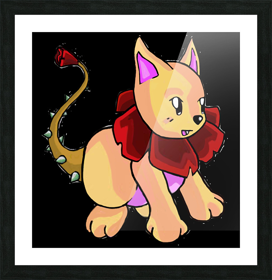 Rositty Picture Frame print