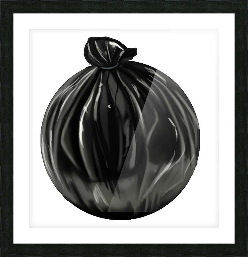 TrashBag Picture Frame print