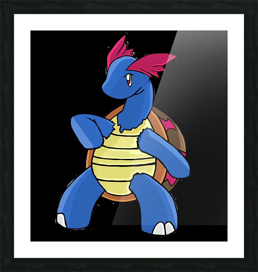 Squirtila Picture Frame print