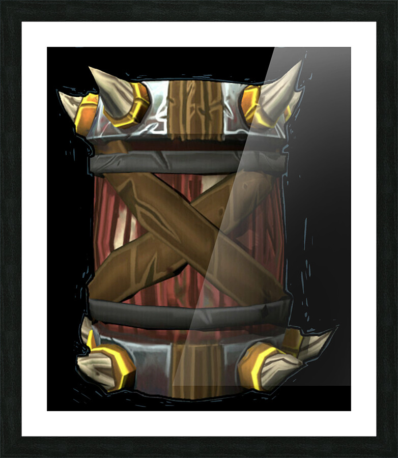 WarRaptorCrate2 Picture Frame print
