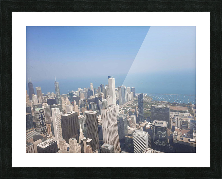 ChicagoSkyLine Picture Frame print