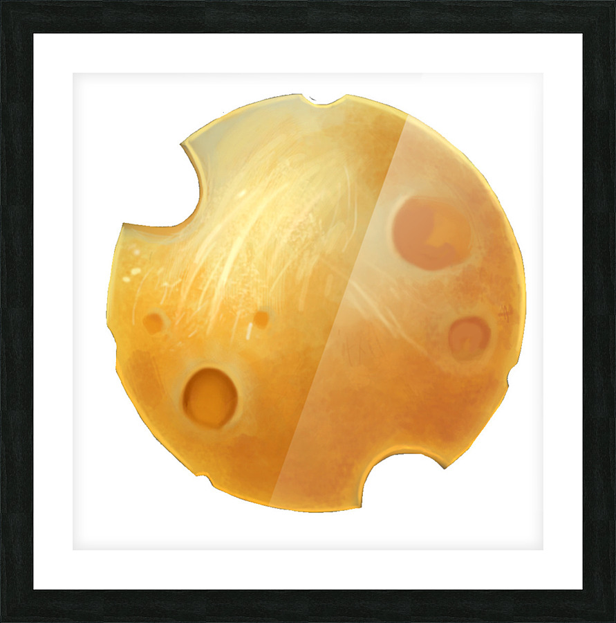 Cheese Picture Frame print