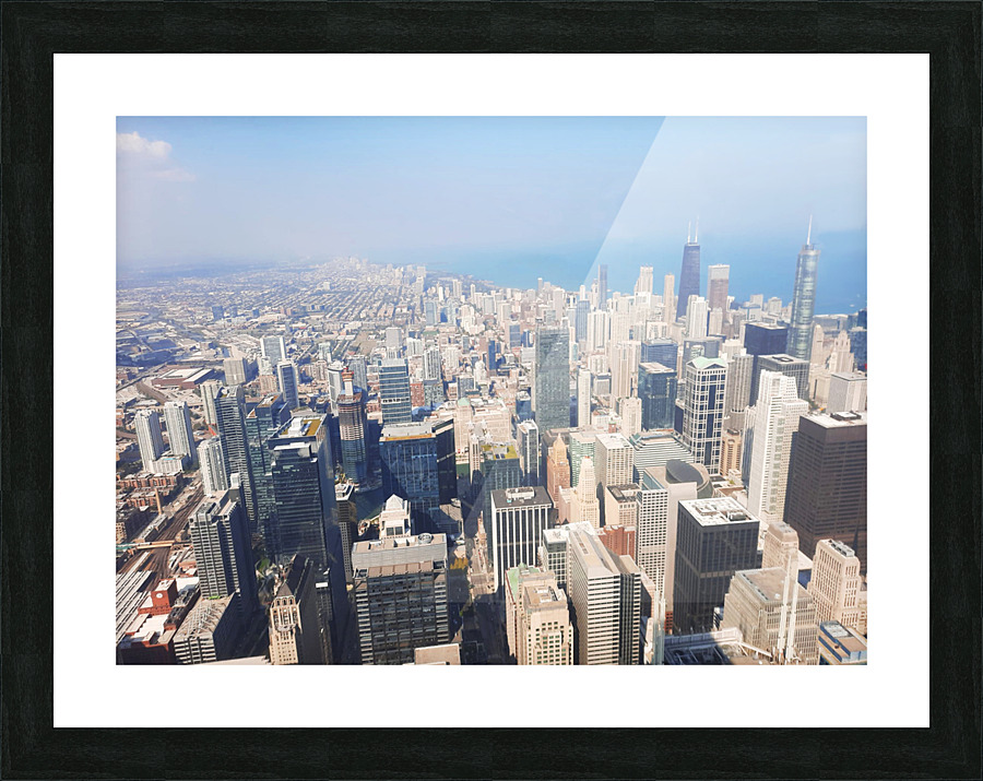 ChicagoSkyline Picture Frame print