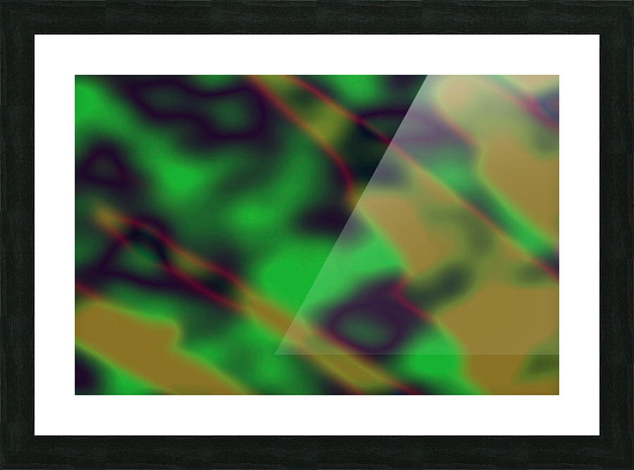 CloudConceptPainting2 Picture Frame print