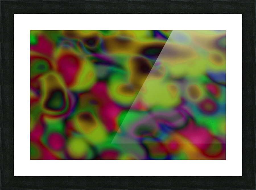 CloudConceptPainting Picture Frame print