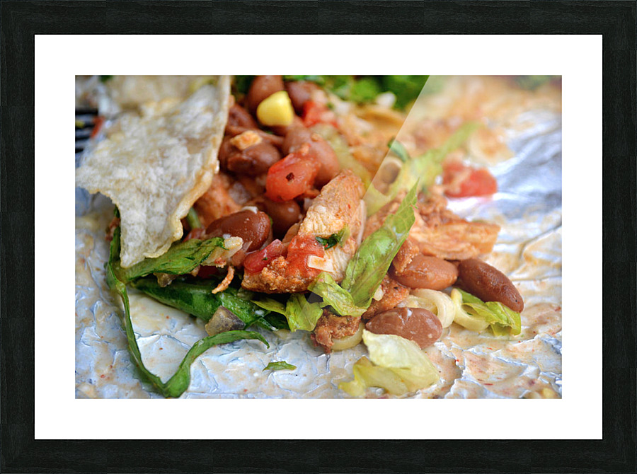 ChickenBurrito Picture Frame print