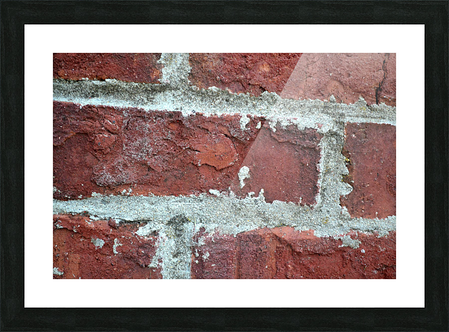 bricks Picture Frame print
