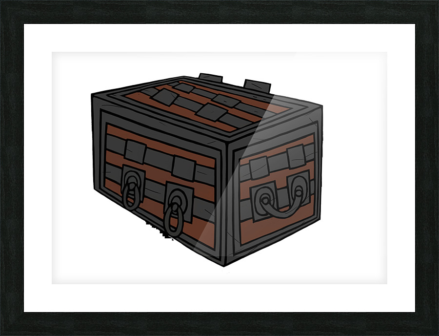 Crate3 Picture Frame print