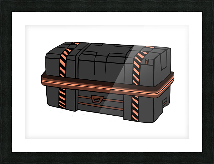 Crate Picture Frame print