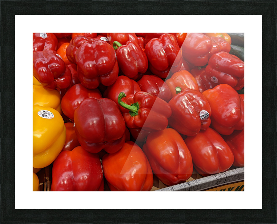 Red Peppers Picture Frame print