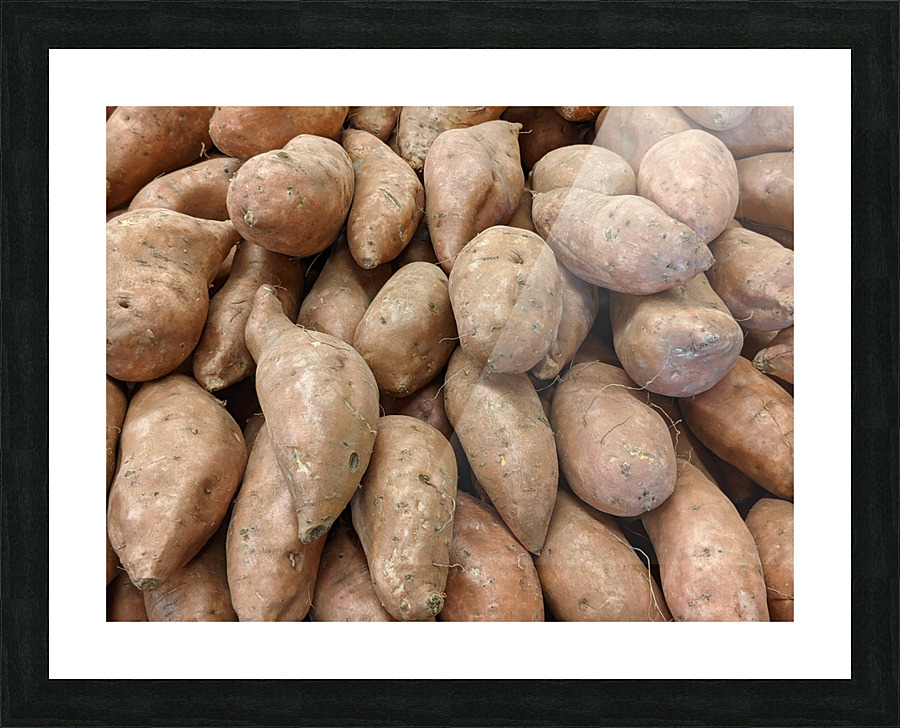 Potatoes Picture Frame print