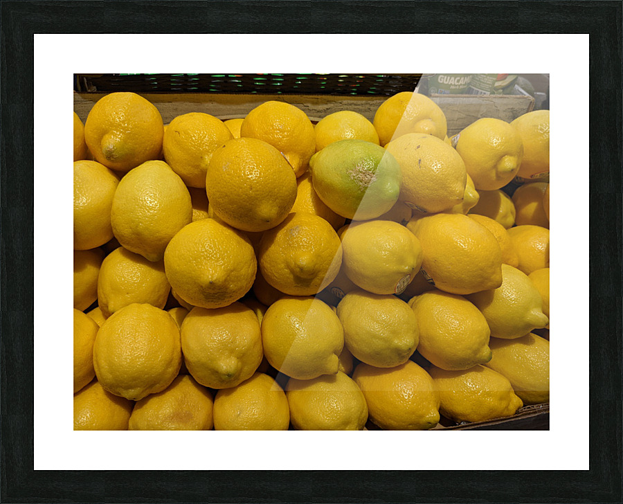 Lemons Picture Frame print