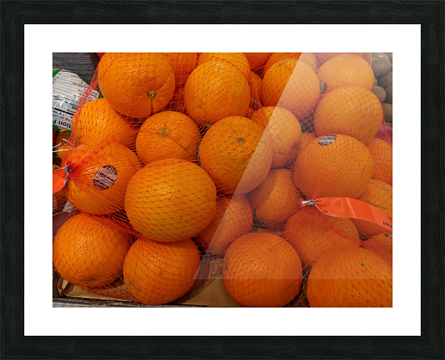Oranges Picture Frame print