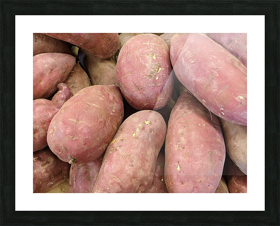 Potatos Picture Frame print