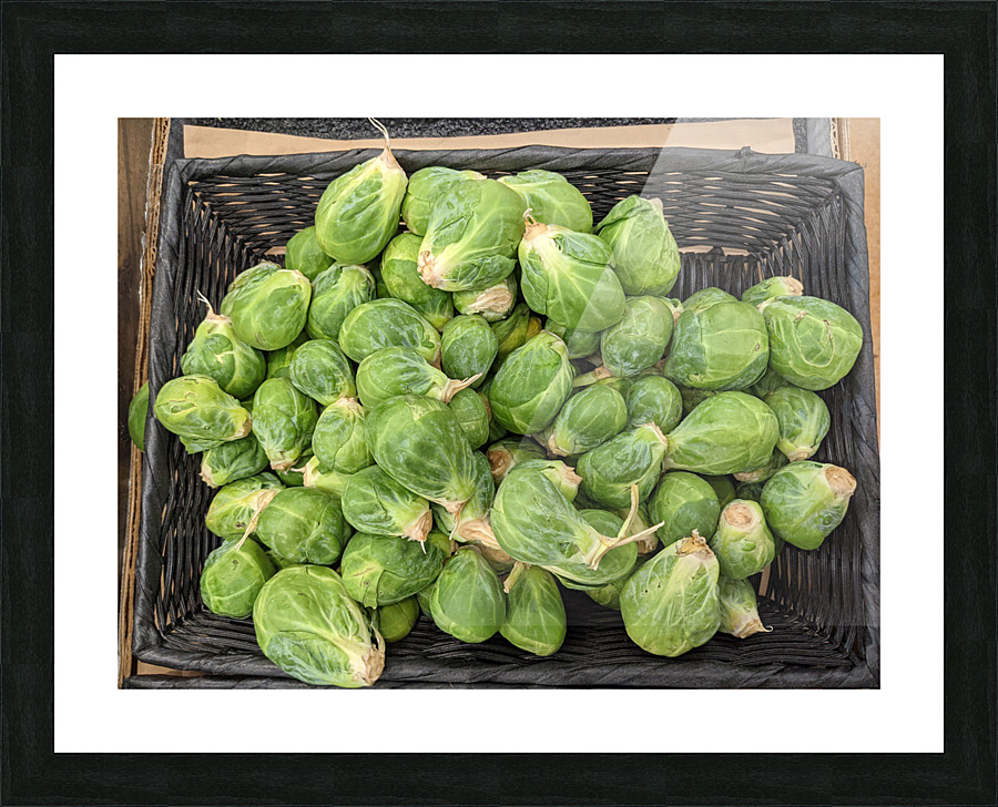 Brussel Sprouts Picture Frame print