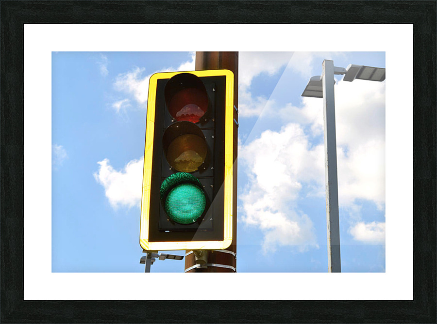 Traffic Light Picture Frame print