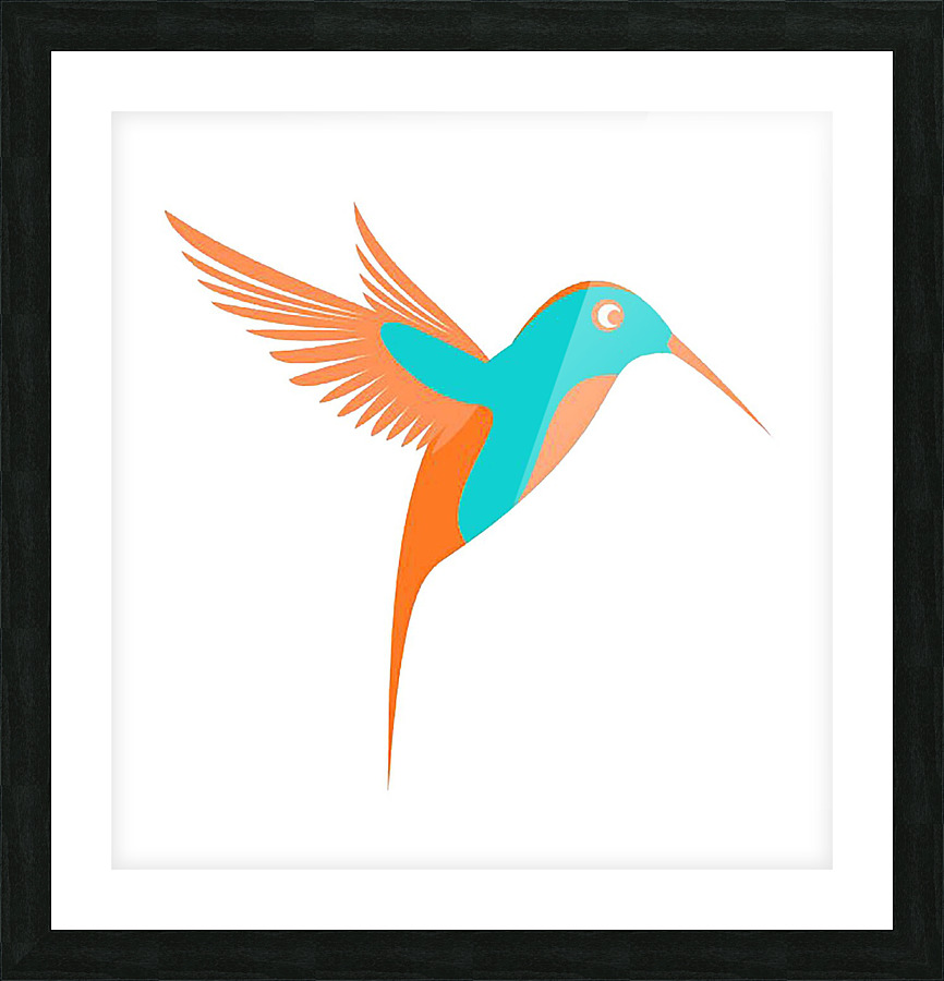 humming Picture Frame print