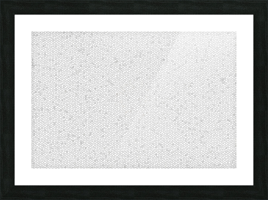Mosiac Picture Frame print