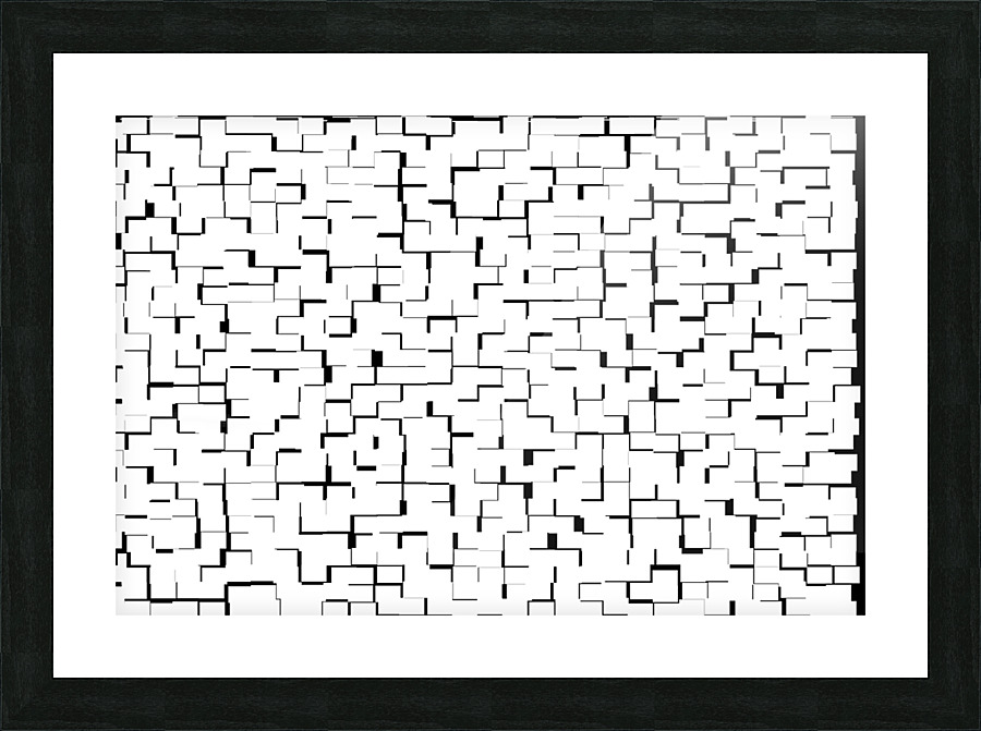 Tile Picture Frame print