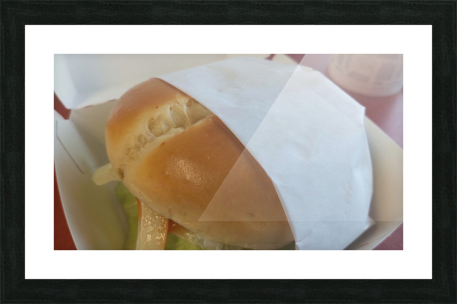 Sandwich6 Picture Frame print