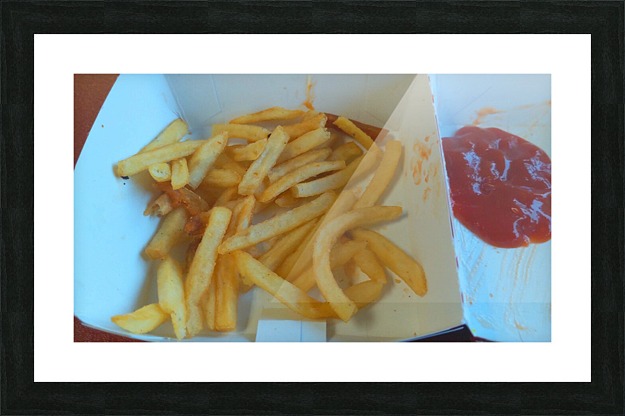 Fries Picture Frame print