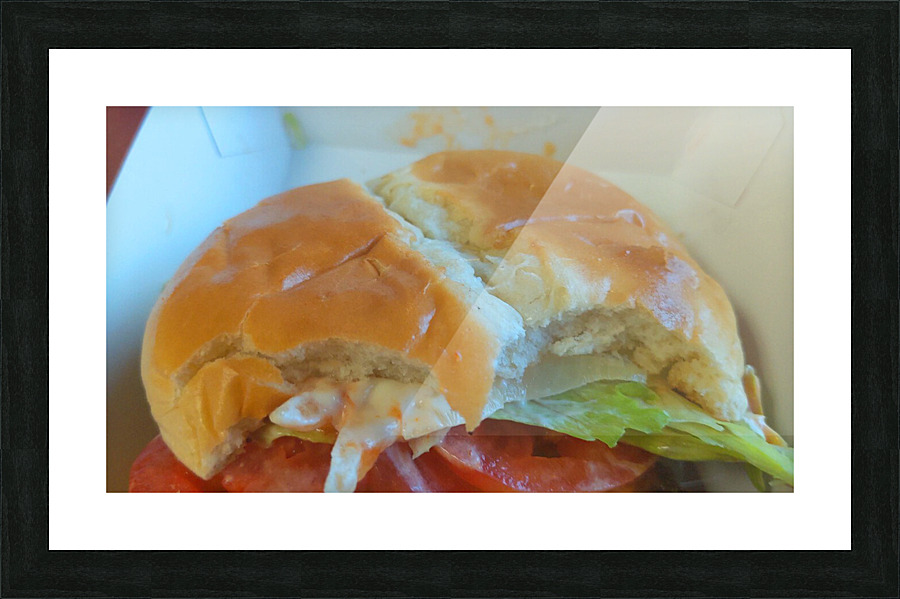 Sandwich2 Picture Frame print