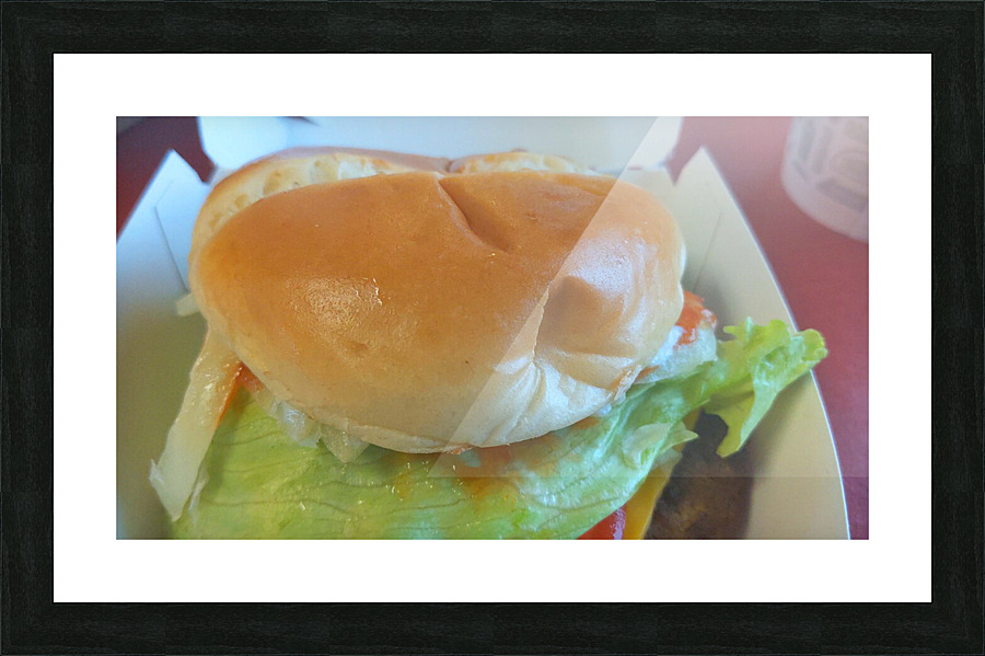 Sandwich5 Picture Frame print