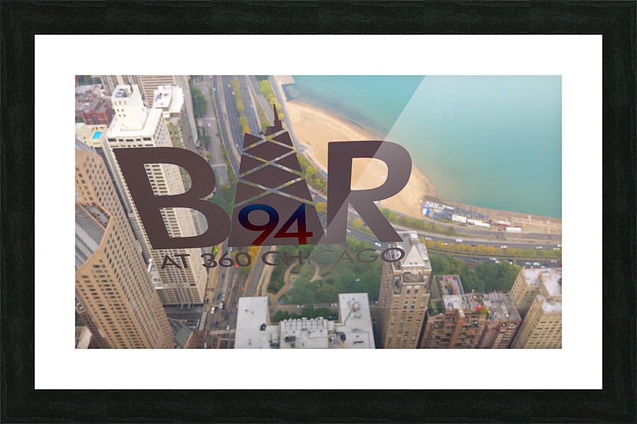 Chicago124 Picture Frame print