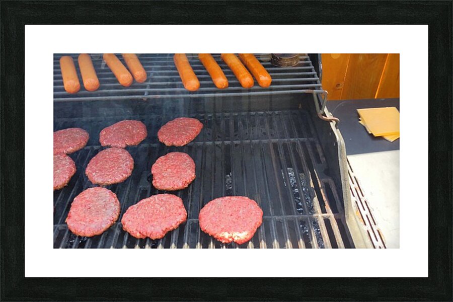 Hamburger3 Picture Frame print