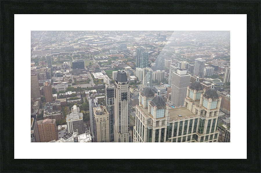 Chicago123 Picture Frame print