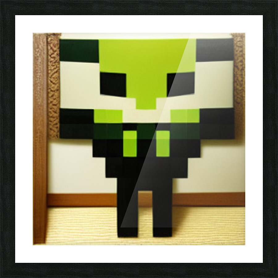 alien Picture Frame print