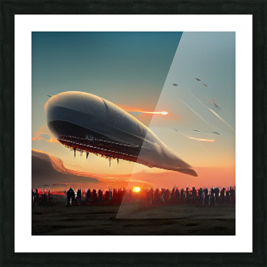 ship2 Picture Frame print