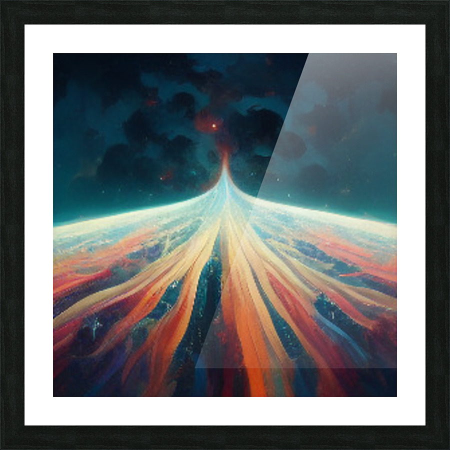space3 Picture Frame print