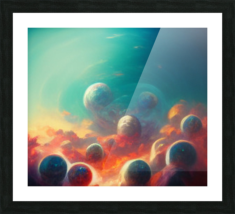 space4 Picture Frame print
