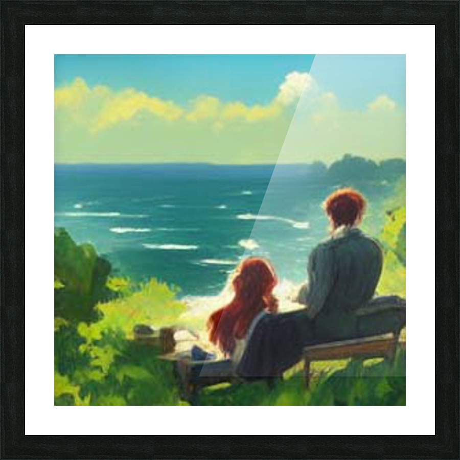 red2 Picture Frame print