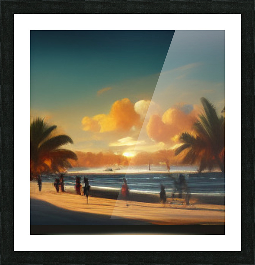 sand2 Picture Frame print