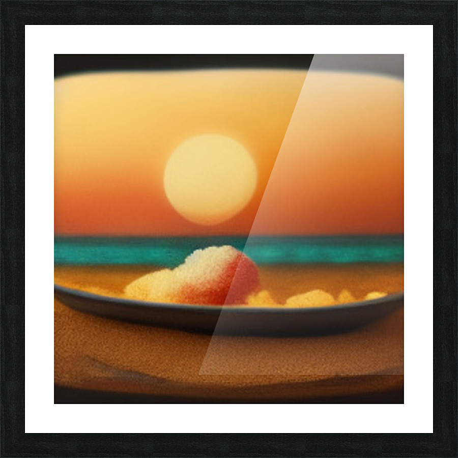 sand4 Picture Frame print